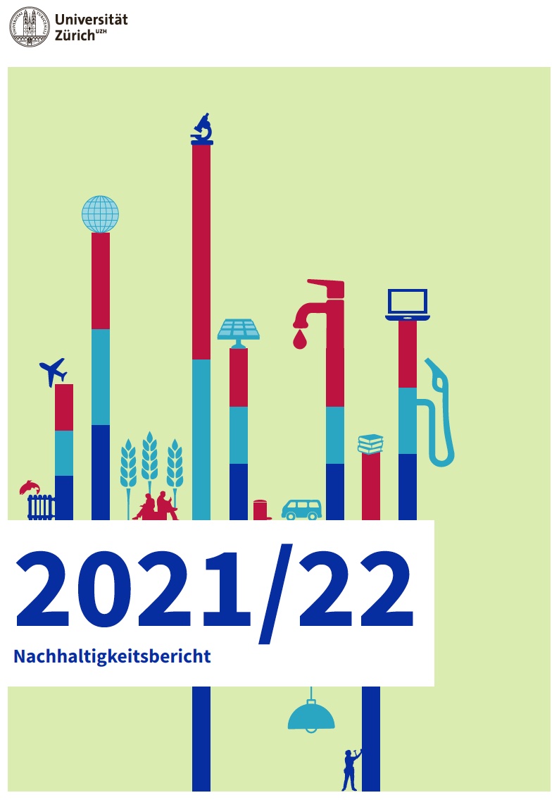 Titelbild Nachhaltigkeitsbericht 2021/22