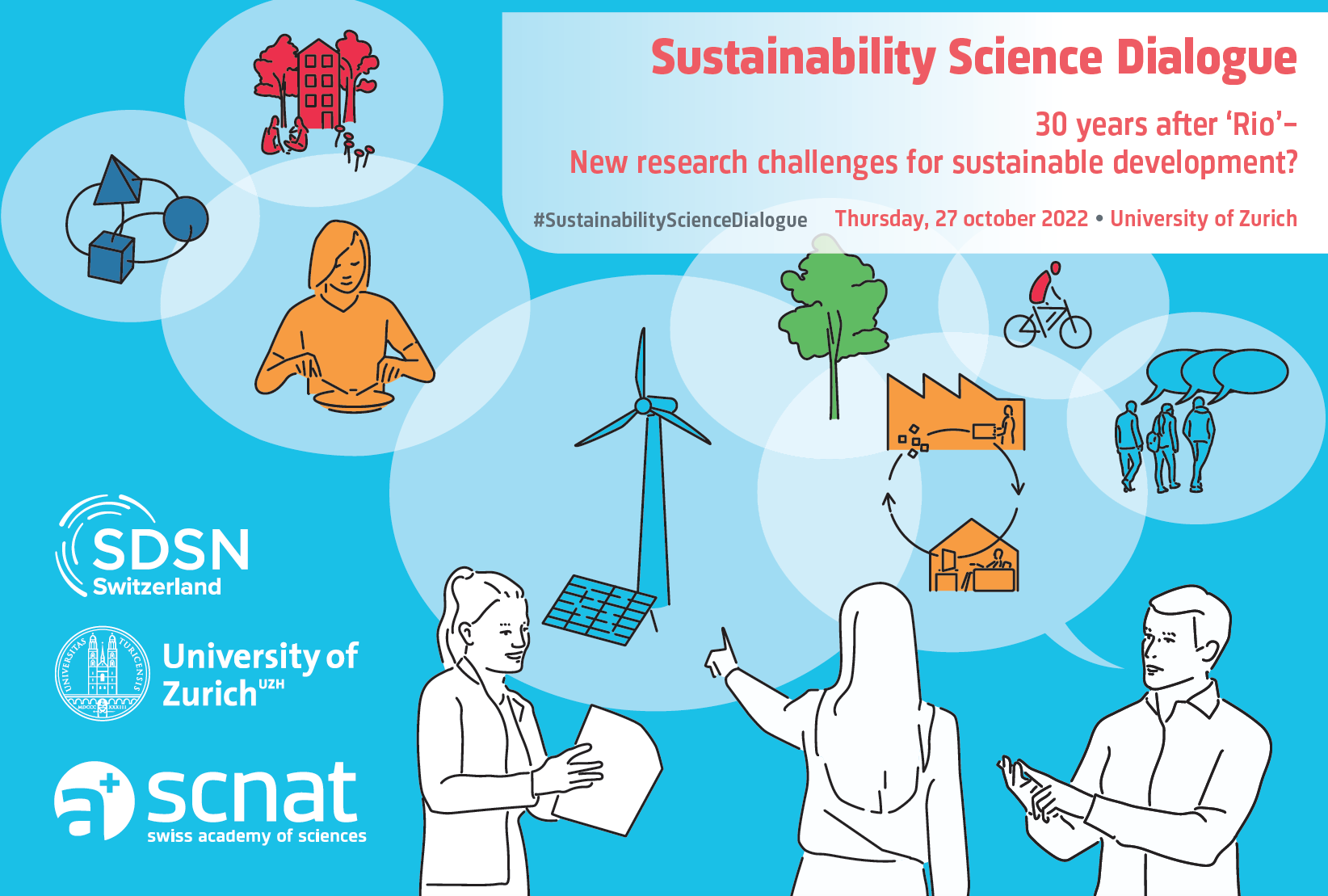 Flyer from the Sustainability Science Dialogue